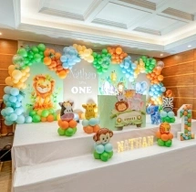 birthday 1st Birthday Safari Jungle Theme Decoration
