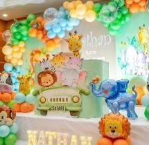 birthday 1st Birthday Safari Jungle Theme Decoration