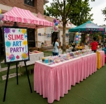 birthday Slime Art