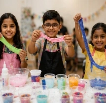birthday Slime Art