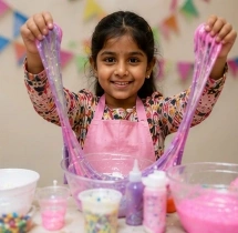 birthday Slime Art