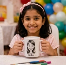 birthday Mug Caricature Artist