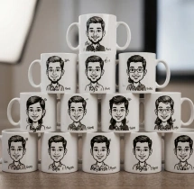 birthday Mug Caricature Artist