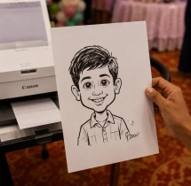 birthday Digital Caricature Artist