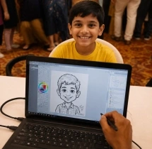 birthday Digital Caricature Artist