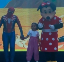 birthday Minnie Mouse Cartoon Character