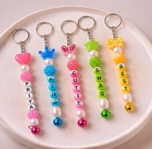 birthday Key Chain Making