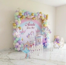 birthday Pretty Unicorn Theme Birthday Decor