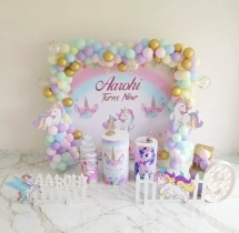 birthday Pretty Unicorn Theme Birthday Decor