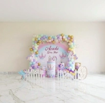birthday Pretty Unicorn Theme Birthday Decor