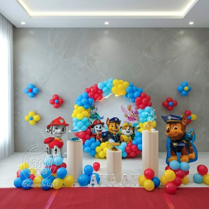 birthday Pawpetrol Theme Birthday Decor