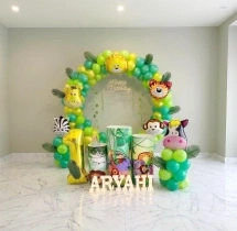 kids theme decorations Wild Forest Theme Birthday Decoration