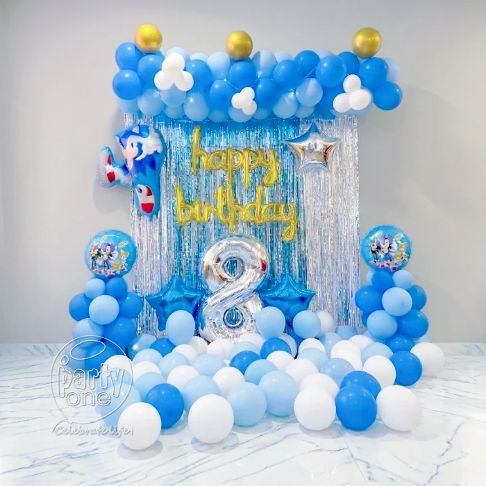 birthday Sonic Birthday Theme Decoration