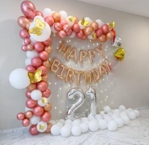 birthday Brilliant 21st Birthday Decoration at Home