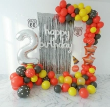 birthday Lightning Mcqueen Birthday Theme Decoration