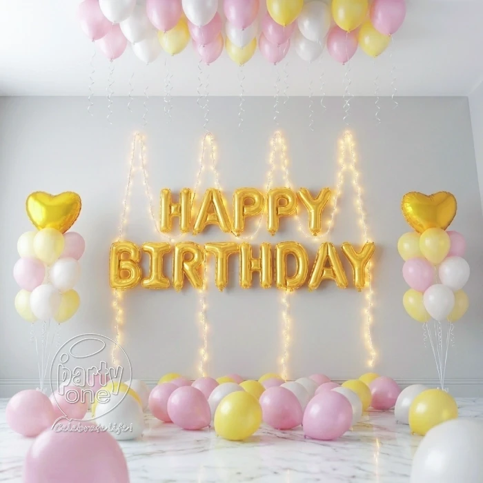 birthday Simply Elegant Birthday Decoration