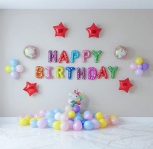 birthday Surprise Unicorn Birthday Wall Decoration