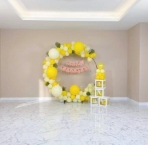 birthday Sunshine Swirl Birthday Ring Decoration