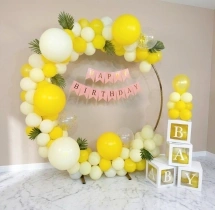 birthday Sunshine Swirl Birthday Ring Decoration