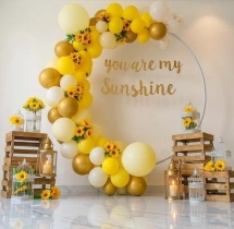 birthday You Are My Sunshine Ring Anniversary Decoration