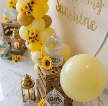 birthday You Are My Sunshine Ring Anniversary Decoration