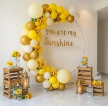 birthday You Are My Sunshine Ring Anniversary Decoration