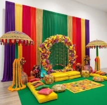 decorations Rose Ring Haldi Ceremony Decoration