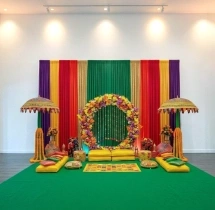 decorations Rose Ring Haldi Ceremony Decoration