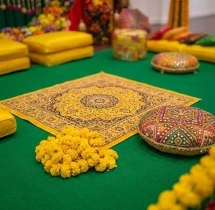 decorations Rose Ring Haldi Ceremony Decoration