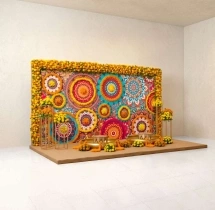 decorations Vibrant Haldi Ceremony Decoration