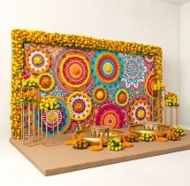 decorations Vibrant Haldi Ceremony Decoration