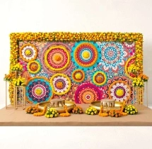 decorations Vibrant Haldi Ceremony Decoration