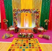 decorations Haldi Ceremony Flower Decoration at Home
