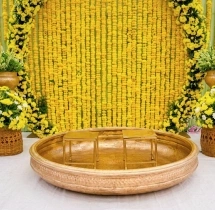 decorations Haldi Ceremony Flower Backdrop Decoration
