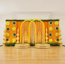 decorations Haldi Ceremony Stage Decoration