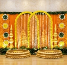 decorations Haldi Ceremony Stage Decoration