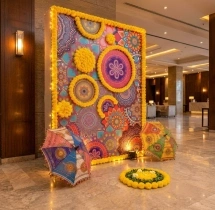 festival decorations Floral Mandal Wall Diwali Decor