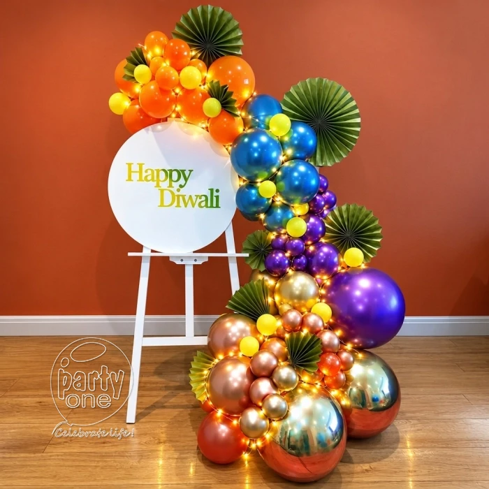 festival decorations Happy Diwali Office Entrance Decoration