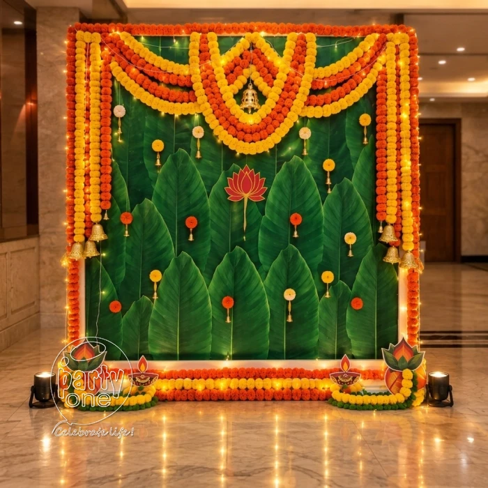 festival decorations Garland Drape Diwali Puja Decoration