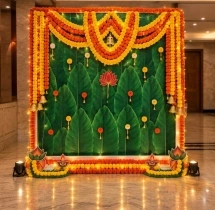 festival decorations Garland Drape Diwali Puja Decoration