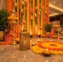 festival decorations Bells and Marigold Special Diwali Decor