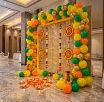 festival decorations Festival Theme Flower and Balloon Decoration