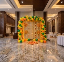 festival decorations Festival Theme Flower and Balloon Decoration