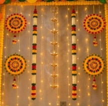 festival decorations Festival Theme Flower and Balloon Decoration