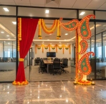 festival decorations Traditional Diwali Flower Decoration