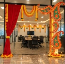 festival decorations Traditional Diwali Flower Decoration