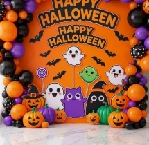 festival decorations Colourful Halloween Themed Decoration