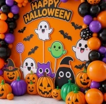 festival decorations Colourful Halloween Themed Decoration