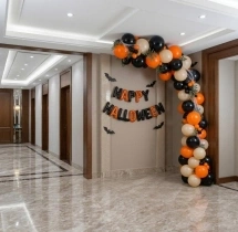 festival decorations Simple Halloween Balloon Decoration