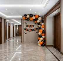 festival decorations Simple Halloween Balloon Decoration